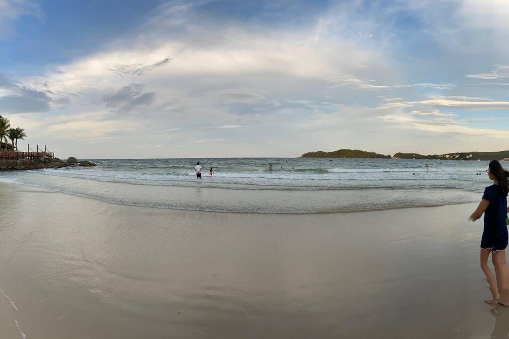 Apto Vista Mar -250Mts Da Praia Bombinhas Kültér fotó